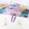 BAZIC Essence Gel Pen 24 Scented Glitter Neon Metalllic Color